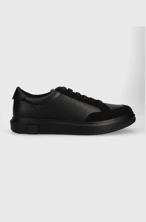 Armani Exchange sportcipő fekete,  XUX177.XV762.K001