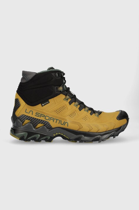 LA Sportiva pantofi Ultra Raptor II Mid Leather GTX barbati, culoarea maro