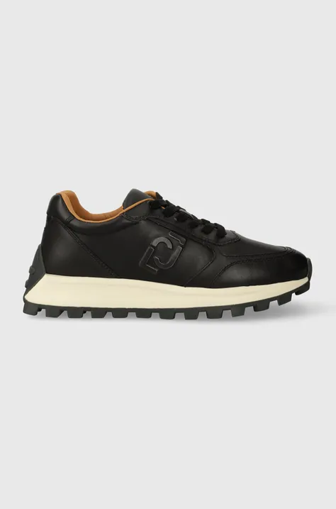Δερμάτινα αθλητικά παπούτσια Liu Jo RUNNING 01 χρώμα: μαύρο, 7G3005PX11222222