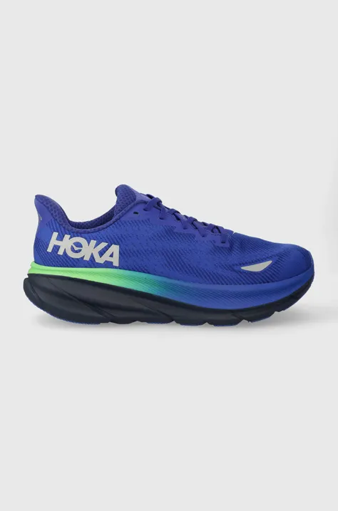 Обувки за бягане Hoka Clifton 9 GTX в синьо