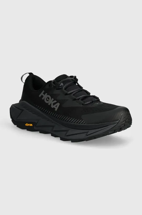 Παπούτσια Hoka Skyline-Float X χρώμα: μαύρο, 1141610