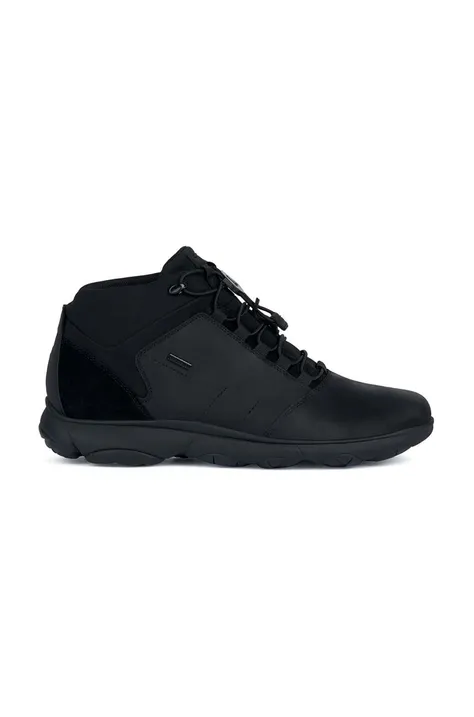 Členkové topánky Geox U NEBULA 4 X 4 B ABX pánske, čierna farba, U162VB 0FF22 C9999