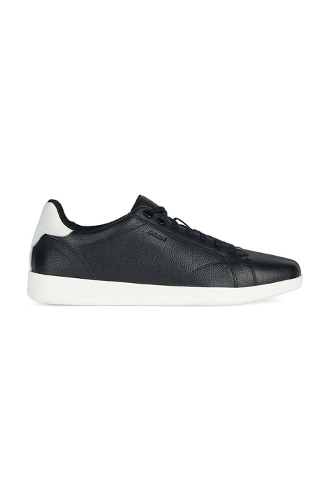 Kožené sneakers boty Geox U KENNET A černá barva, U256FA 00047 C9999