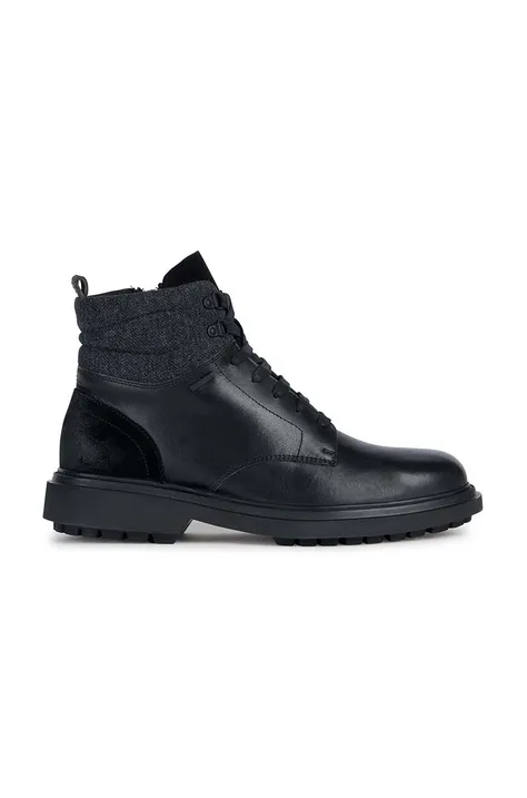 Visoke cipele Geox U FALORIA B ABX za muškarce, boja: crna, U36FBB 0FF22 C9999