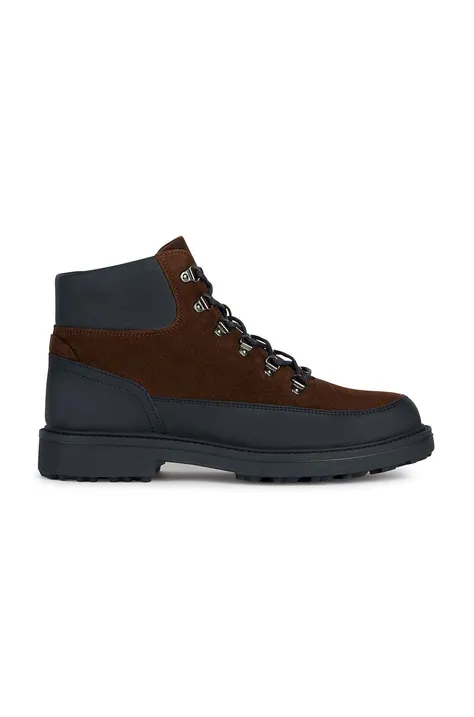 Замшеві черевики Geox U LAGORAI + GRIP B чоловічі колір коричневий U36G0B 00023 C6003