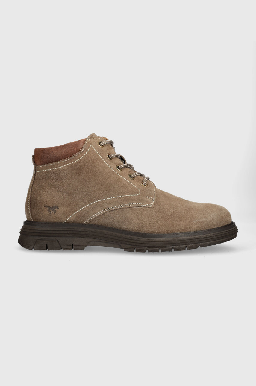 MUSTANG men 4201-601Ankle boot, Dark Grey MUSTANG men 4201-601Ankle boot, Dark Grey