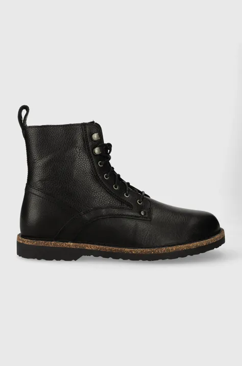Birkenstock buty skórzane Bryson męskie kolor czarny 1025189