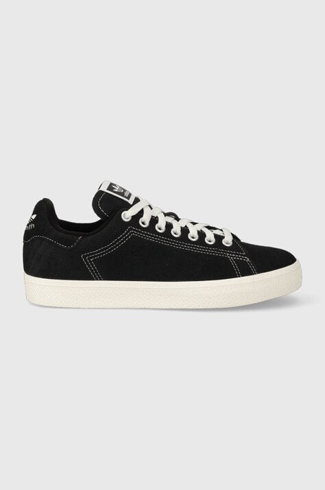 Замшеві кросівки adidas Originals Stan Smith CS колір чорний