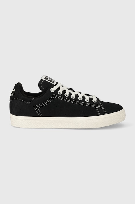 Semišové tenisky adidas Originals Stan Smith CS čierna farba, ID2042