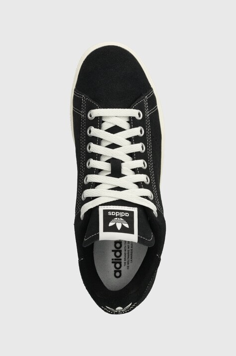 Замшеві кросівки adidas Originals Stan Smith CS — AW23-OBM1GH, чорний — фото 4