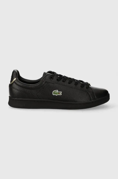 Δερμάτινα αθλητικά παπούτσια Lacoste CARNABY PRO 123 3 SMA χρώμα: μαύρο, 45SMA0113