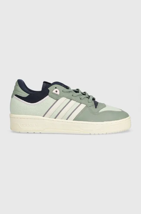 Кроссовки adidas Originals Rivarly Low 86 цвет зелёный