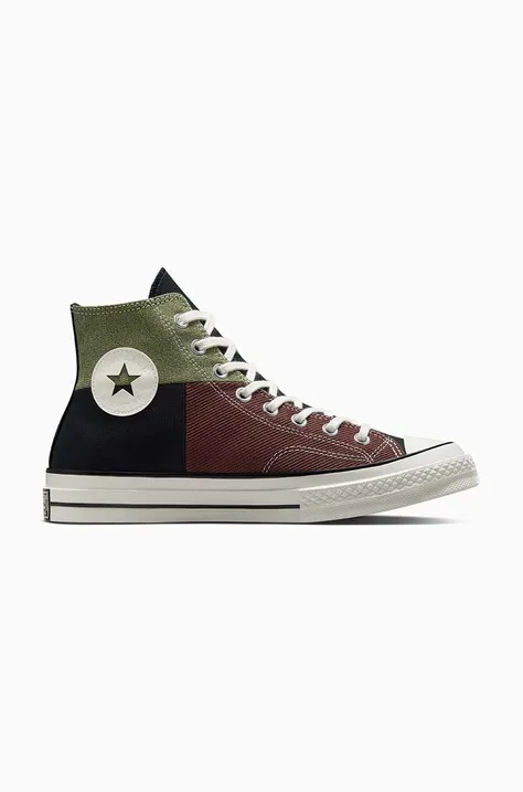 Πάνινα παπούτσια Converse Chuck 70 χρώμα: μαύρο, A04509C