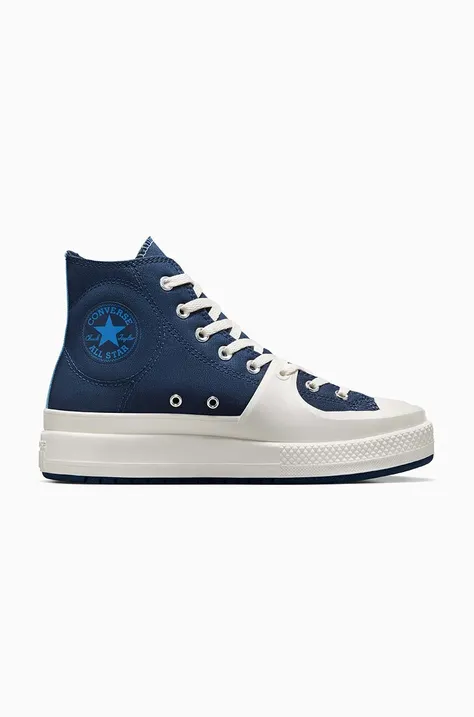Converse chuck all star ox mens shoes black-white 159618f χρώμα: ναυτικό μπλε, A04521C