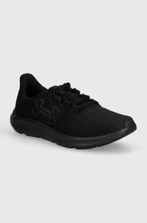 Παπούτσια για τρέξιμο Under Armour Charged Pursuit 3 Big Logo χρώμα: μαύρο