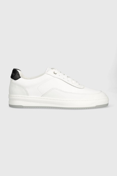 Kožené tenisky Filling Pieces Mondo Crumbs bílá barva, 46727541901