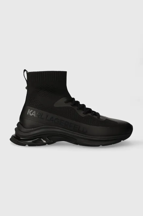 Sneakers boty Karl Lagerfeld LUX FINESSE černá barva, KL53141