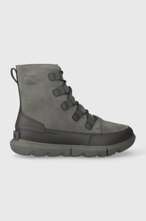 Kožne cipele Sorel EXPLORER NEXT BOOT WP 10 za muškarce, boja: siva, 2058921052