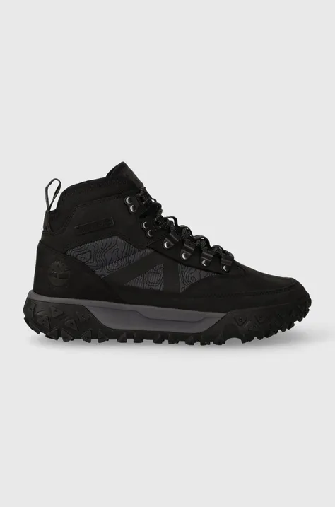 Δερμάτινες μπότες πεζοπορίας Timberland GS Motion 6 Mid F/L WP χρώμα: μαύρο, TB0A5XRG0151