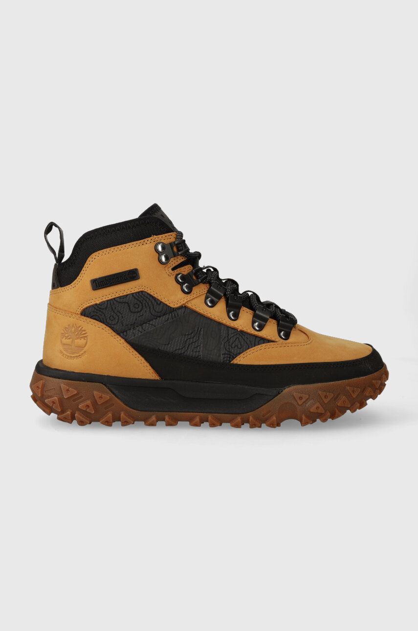 Čevlji Timberland GS Motion 6 Mid F/L WP moški, rjava barva, TB0A67JC2311