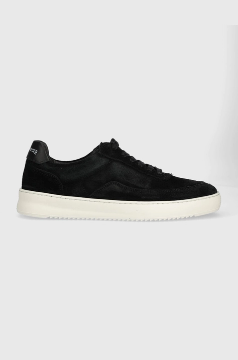 Semišové tenisky Filling Pieces 
Mondo Suede čierna farba, 46733731284