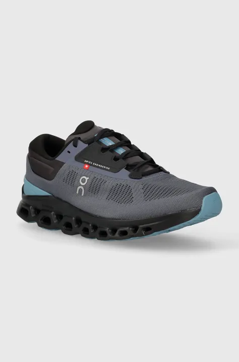 On-running running shoes Cloudstratus 3 navy blue color 3MD30111234