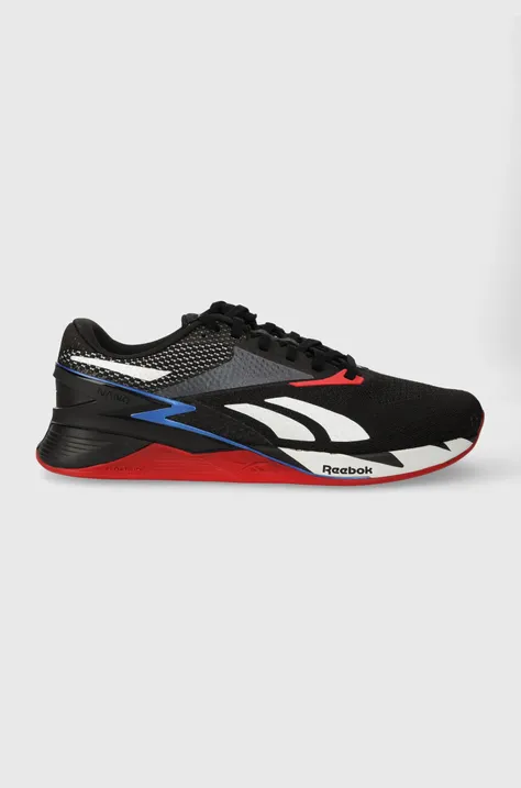 Αθλητικά παπούτσια Reebok Nano X3 χρώμα: μαύρο