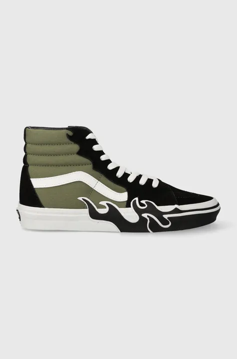 Vans California Zapato Del Barco "Perf" Green в зелено