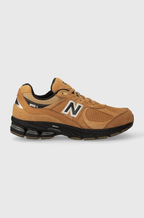 Tenisky New Balance 2002 hnědá barva, M2002REI