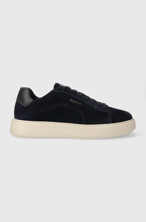 Gant sneakers din piele intoarsă Zonick culoarea albastru marin, 27633230.G69