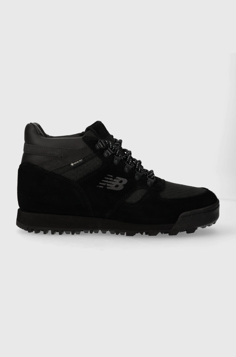 New Balance sneakers din piele întoarsă culoarea negru, URAINXBB