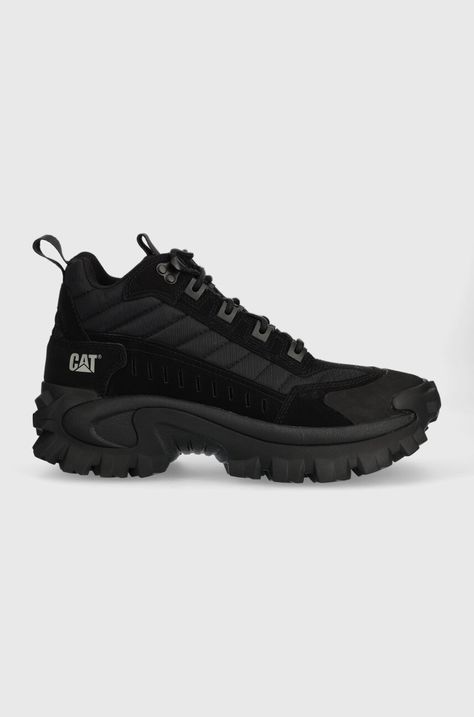 Παπούτσια Caterpillar INTRUDER MID χρώμα: μαύρο, P110457