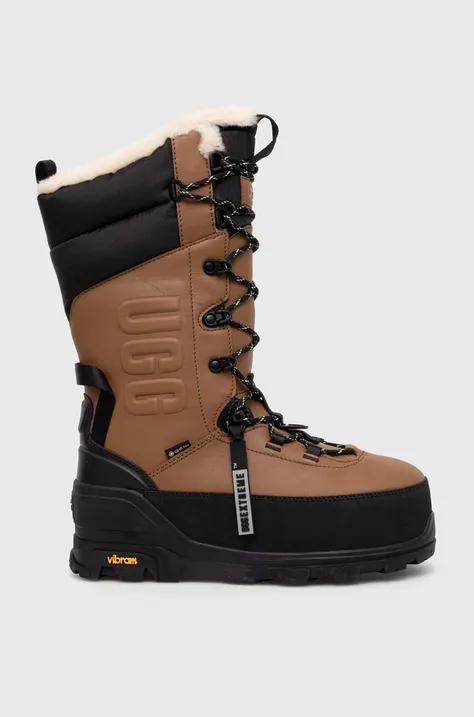 Зимові чоботи UGG Shasta Boot Tall колір коричневий 1145310