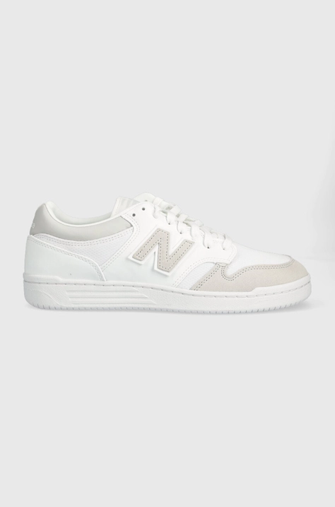 New Balance sneakers BB480LKA culoarea alb