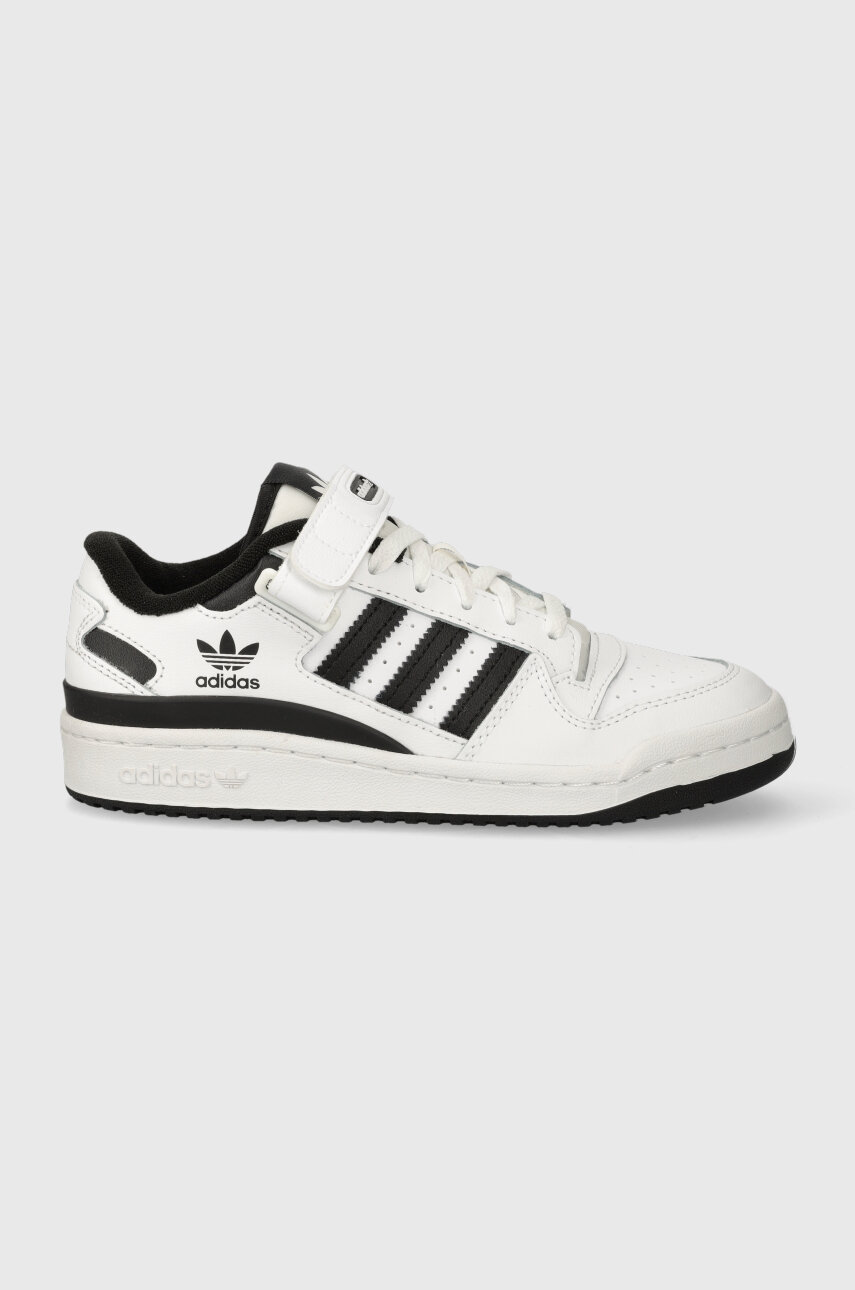 adidas Originals leather sneakers Forum 84 Low white color at PRM US