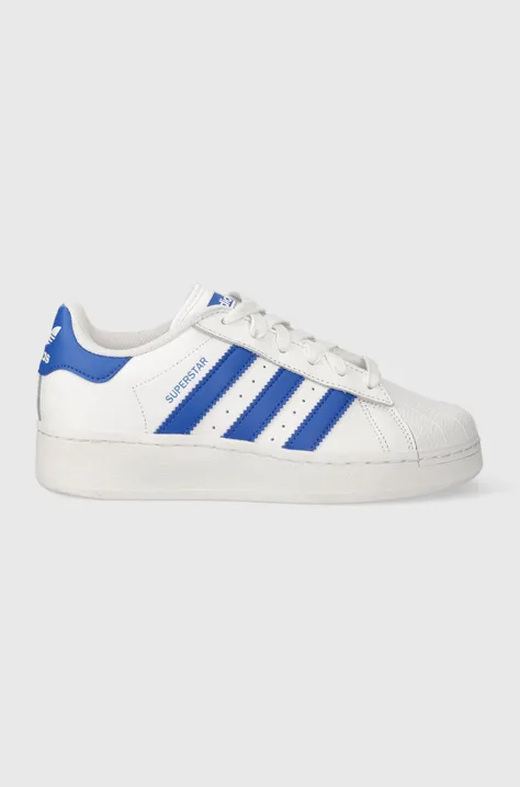 adidas Originals leather sneakers SUPERSTAR XLG white color