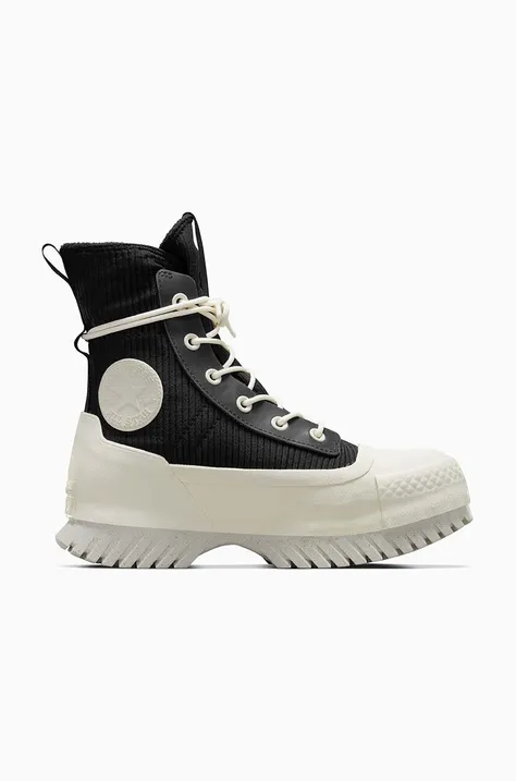 Πάνινα παπούτσια Converse Chuck Taylor All Star Lugged 2.0 CC χρώμα: μαύρο, A04667C