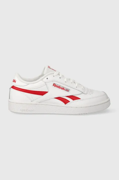 Δερμάτινα αθλητικά παπούτσια Reebok χρώμα: άσπρο