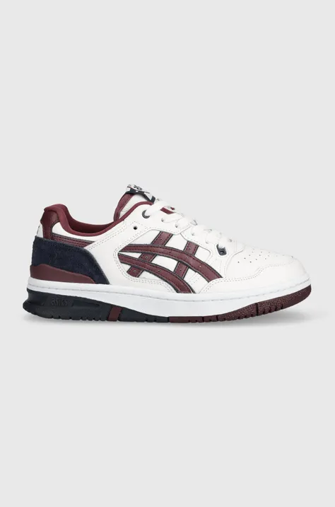 Asics leather sneakers EX89 maroon color 1203A268