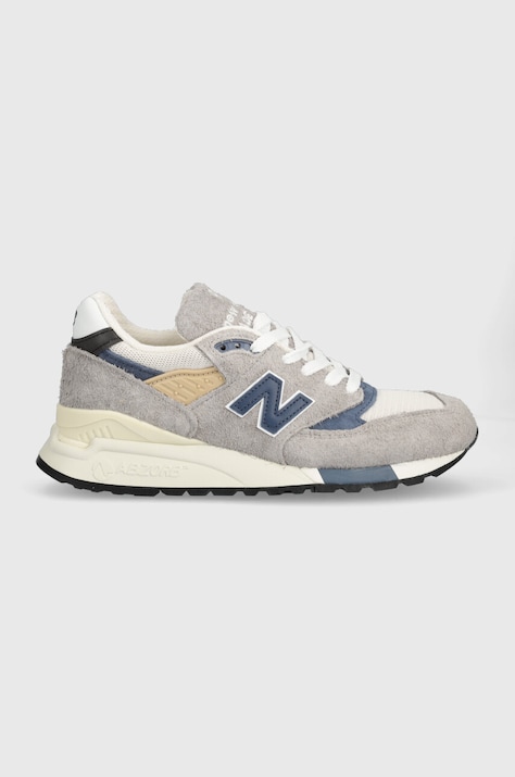 Αθλητικά New Balance Made in USA χρώμα: γκρι