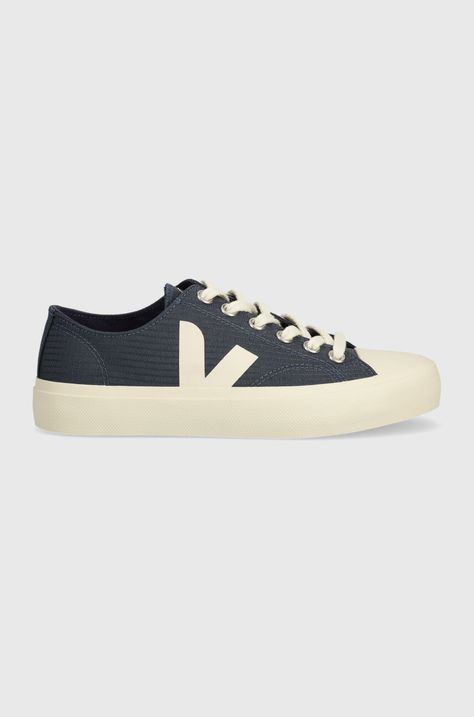 Veja teniși Wata II Low culoarea bleumarin