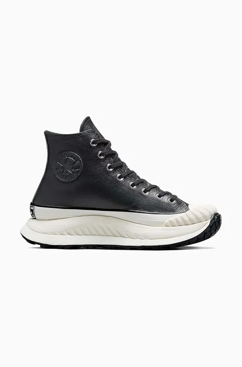 Converse bőr sneaker Chuck 70 At-Cx fekete, A07905C