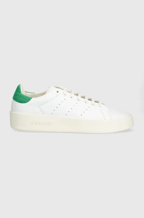 Шкіряні кросівки adidas Originals колір білий
