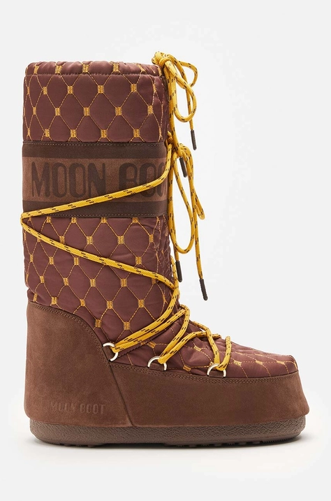 Sněhule Moon Boot Icon Quilted hnědá barva, 14029000.002