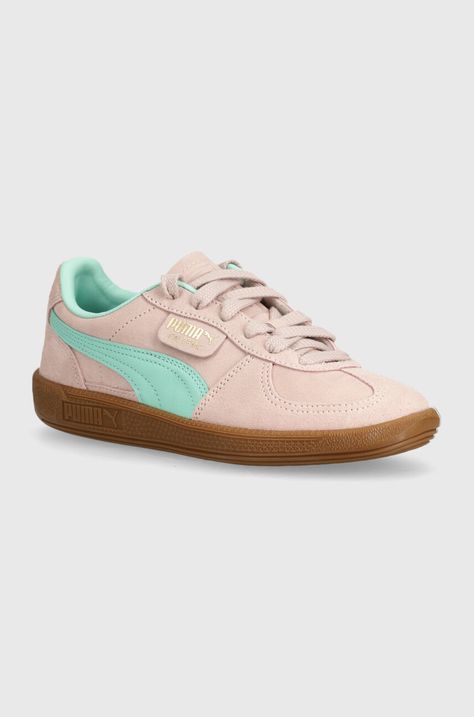 Σουέτ αθλητικά παπούτσια Puma Palermo Cobalt Glaze 396463