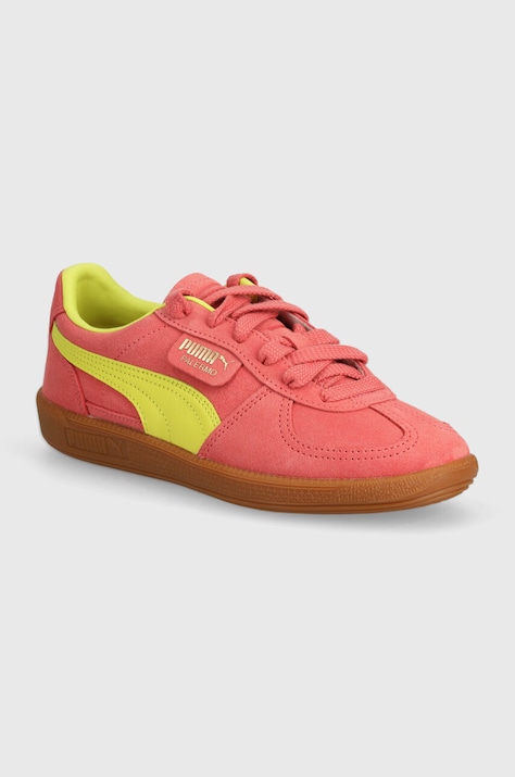 Puma velúr sportcipő Palermo Cobalt Glaze narancssárga, 396463
