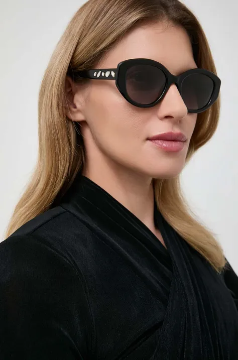 Солнцезащитные очки Swarovski 5679527 DEXTERA ORGANIC женские цвет чёрный
