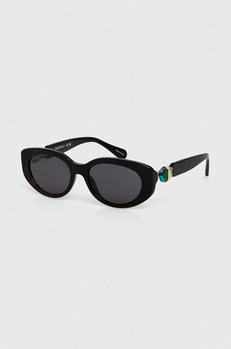 Swarovski okulary przeciwsłoneczne 5679544 LUCENT kolor czarny