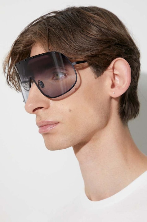 Sunčane naočale Rick Owens boja: crna
