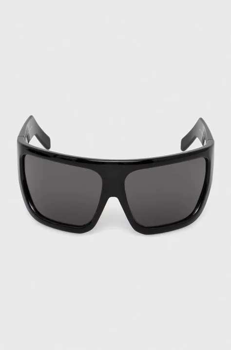 Rick Owens okulary przeciwsłoneczne Occhiali Da Sole Sunglasses Shiny Davis kolor czarny RG0000010.GBLKSB.0909